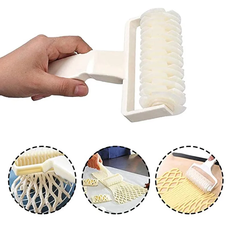 

15pcs/lot Dough Roller Knife Plastic Pull Net Wheel Pizza Pastry Lattice Cutter Cookie Pie Craft Multifunction Kitchen Bake Tool