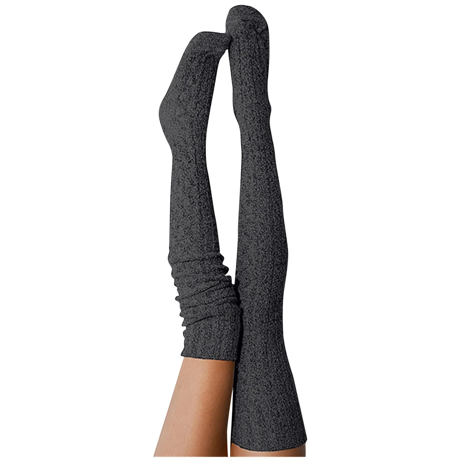 

Girls Thigh Keep Knee Warm Stockings Stockings Long Socks Warm High The Ladies Lace Cotton Knit Women Over Socks Socks women