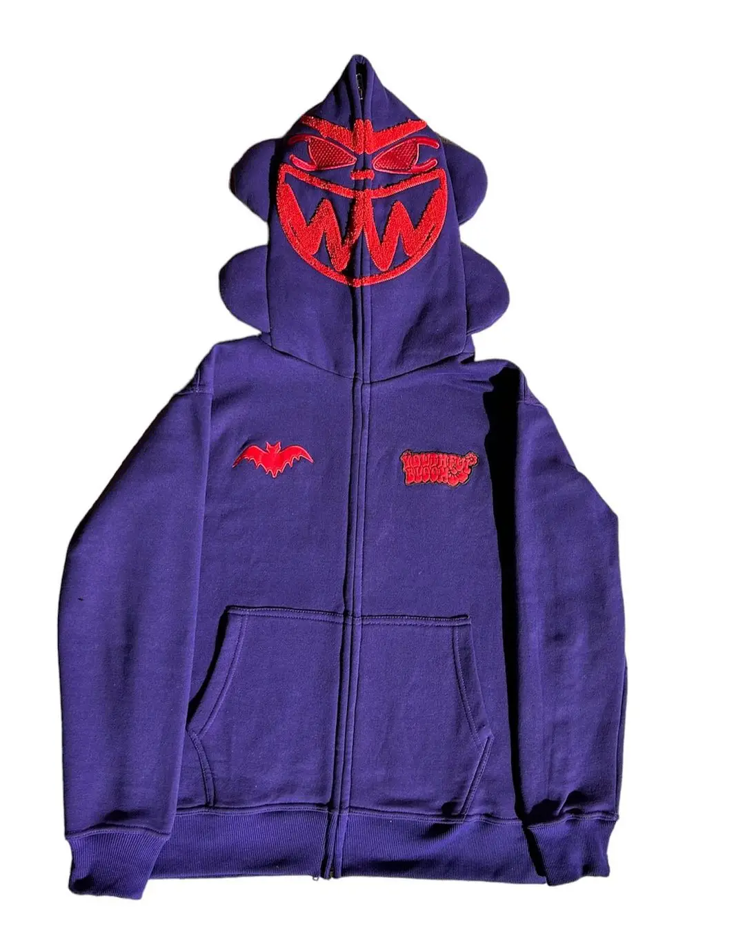 Женская толстовка с капюшоном на молнии |