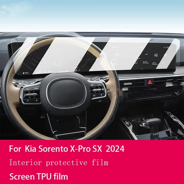 

Автомобильный GPS навигатор, телефон, экран из ТПУ, пленка для защиты экрана от царапин, пленка для Kia Sorento X-Pro SX 2024