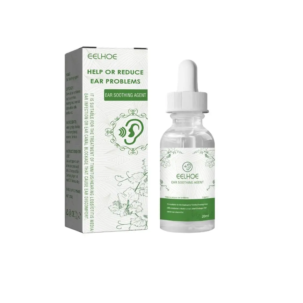 

Natural Reduces Ear Noise for Tinnitus Good Sleep 20ml Herbal Drops Organic Ear Soothing Agent