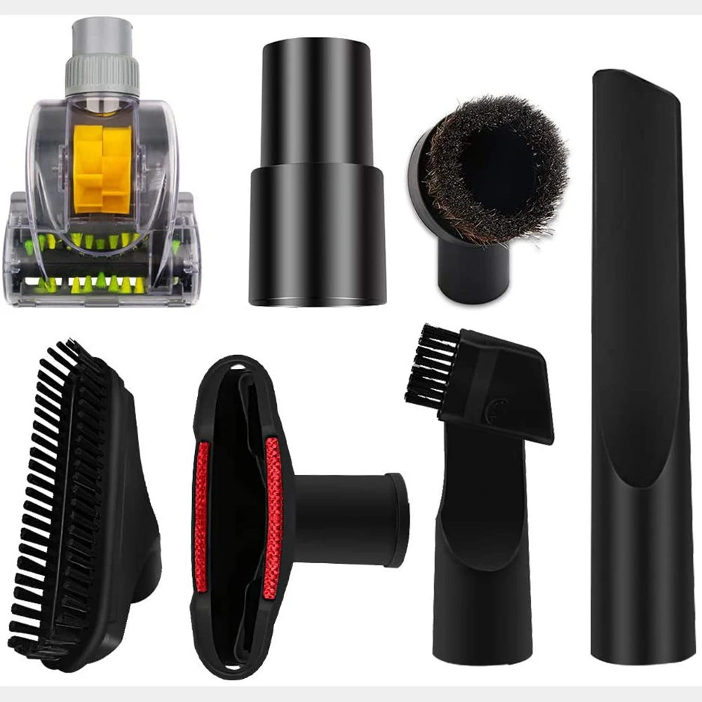 

Vacuum Replacement 32mm (1 1/4 Inch Vacuum Attachments) and 35mm (1 3/8 Inch) Vacuum Accessories Dusty Brush Kit, 7 Set