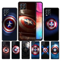 marvel captain america shield for oppo realme gt neo master edition 9 8 7 pro c21s narzo 30 soft silicone black phone case cover