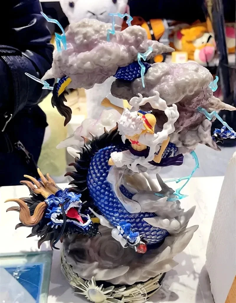 Bandai One Piece Луффи против Кайдо ПВХ Фигурка 23см | AliExpress