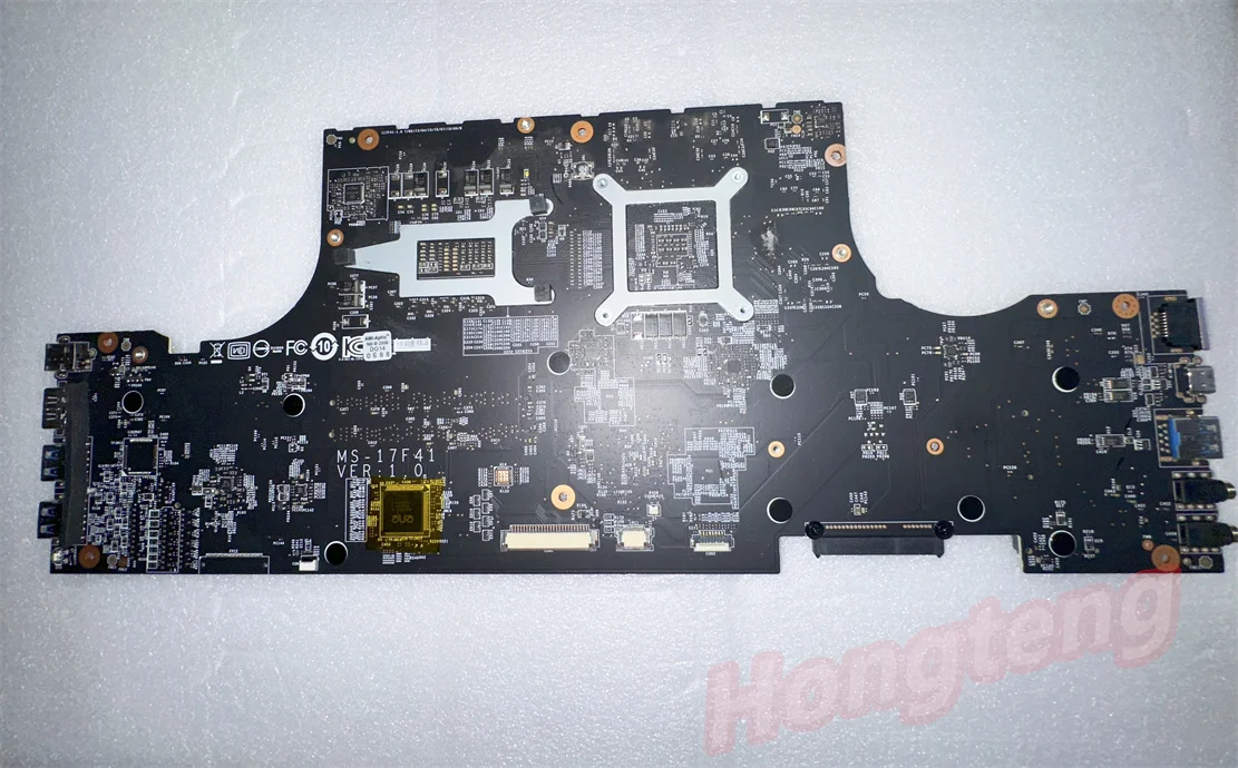 

Для MSI MS-17F4 MSI GF75 тонкая Фотографическая материнская плата для ноутбука с резьбой и GTX1650M 4 Гб тест ОК