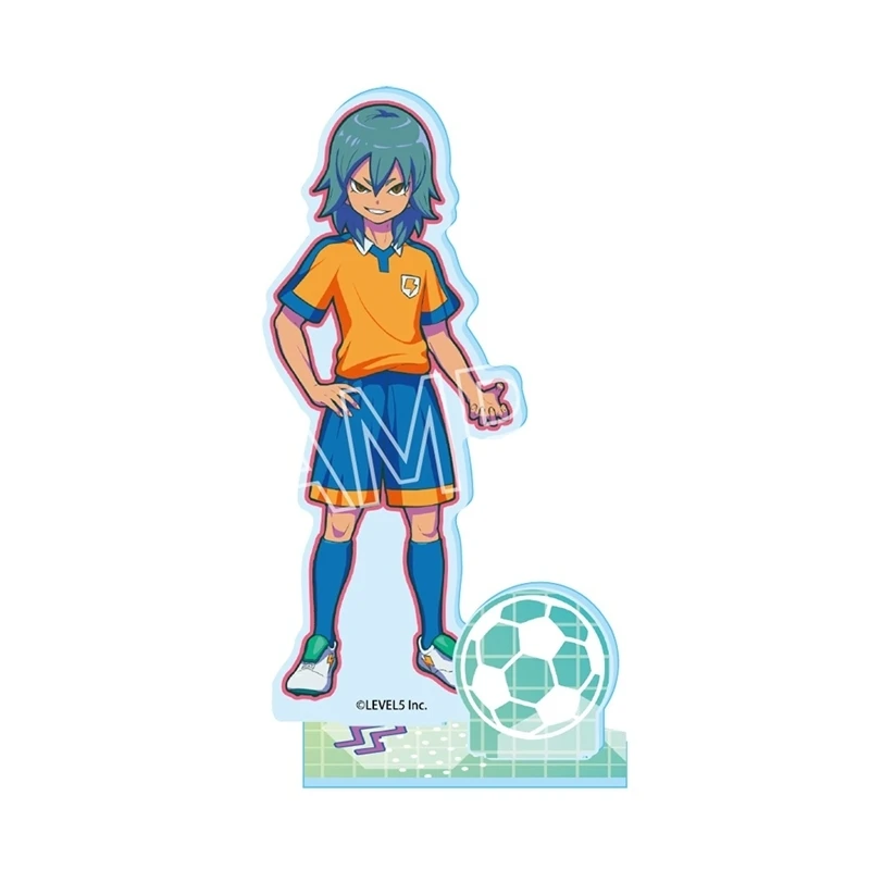 Фото Акриловая подставка-брелок с персонажами аниме Inazuma Eleven: Матсуказе Тенма, Эндо Мамору, с футбольным адаптером питания №3