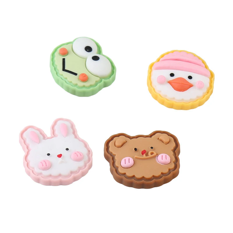 

10Pcs Cute Cartoon Animals Resin Flatback Cabochon Scrapbook Kawaii DIY Decor