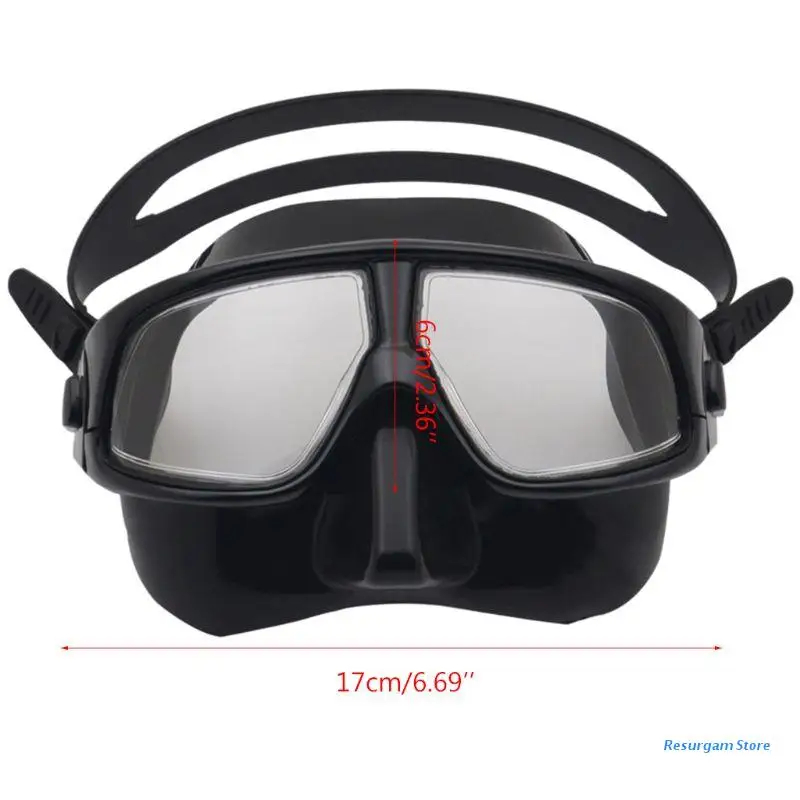 Силиконовые очки для фридайвинга подводная спасательная маска подводного