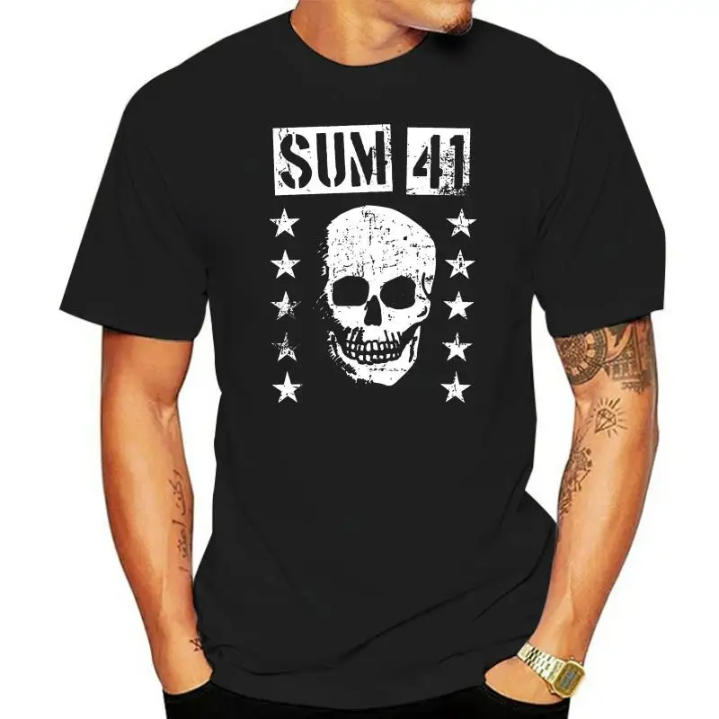 

Sum 41 'Grinning Skull' T shirt - NEW