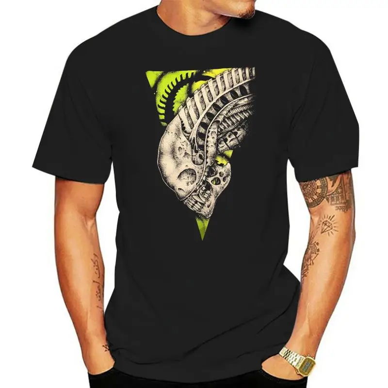 

Aliens Alien T Shirt Xenomorph Skull Large Size L Black Hard Times