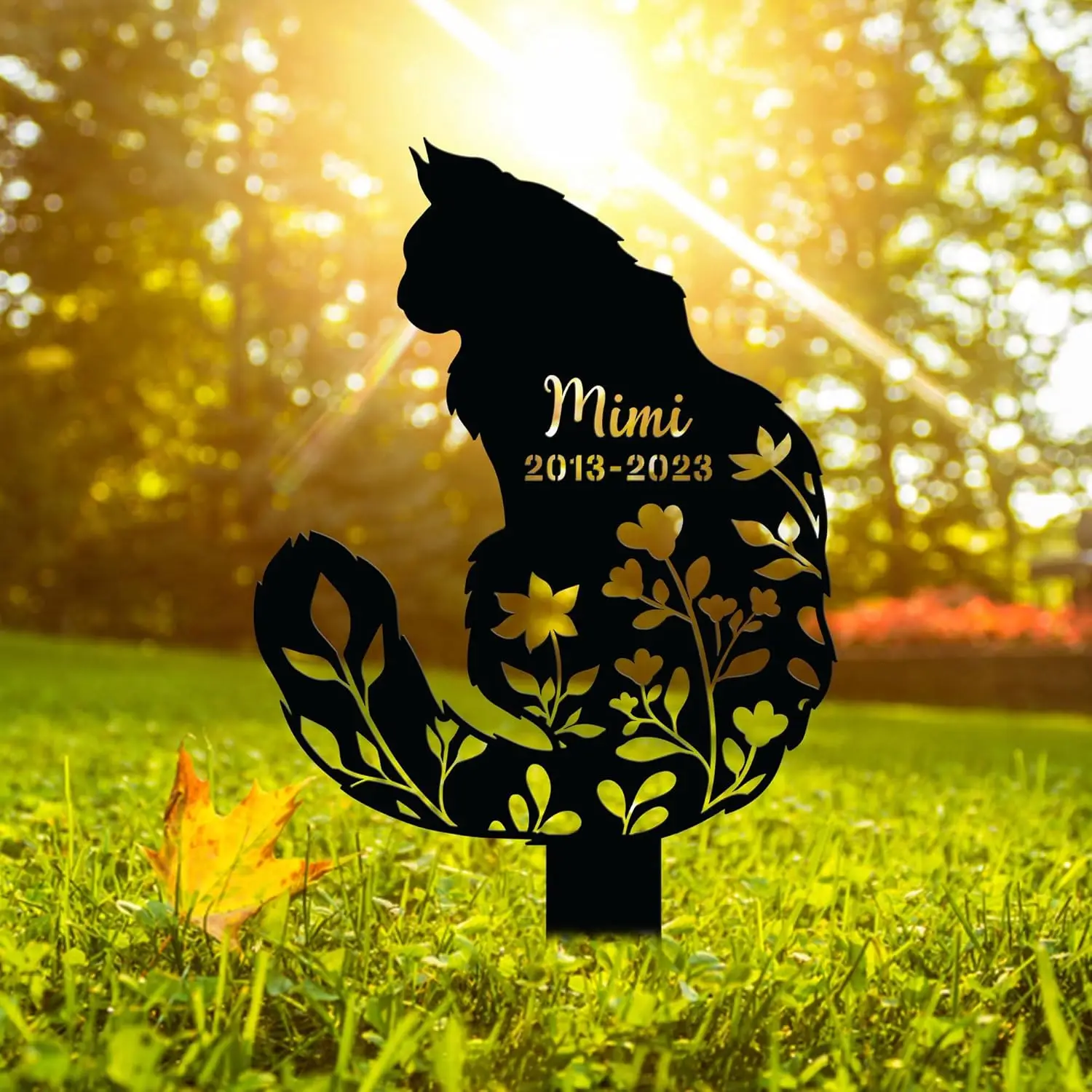 Nuepzkt Персонализированная пушистая искусственная стойка металлическая подарки