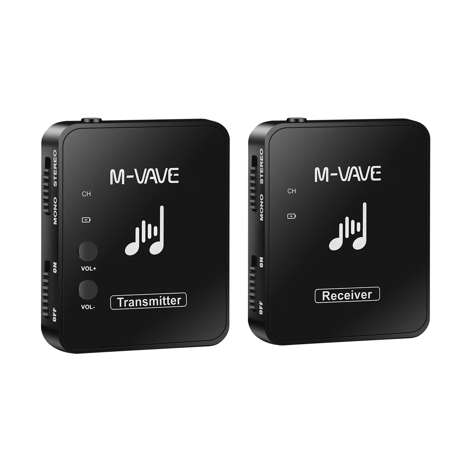 M-Wave M8 Wp-10 2.4G Wireless Headphone Earphone Monitor Transmitter Receiver Streaming System Musical Cuvave for Stereo Mono