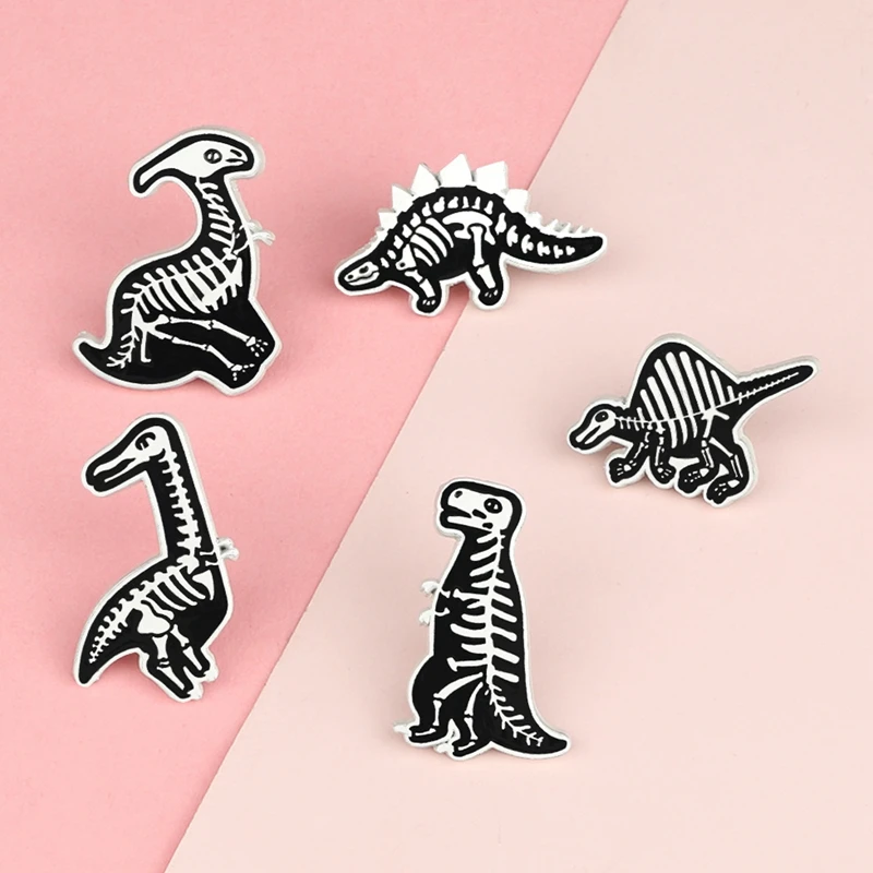 Булавка в виде животного Шпилька для лацкана крутой значок стиле панк джинсовые