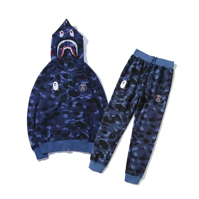 2022New Hip Hop 3D Cartoon Printed Hoodie + Pants Suit Cool Men/Women 2 Pcs Sportwear Tracksuit Set Spring Autumn Men's Clothing