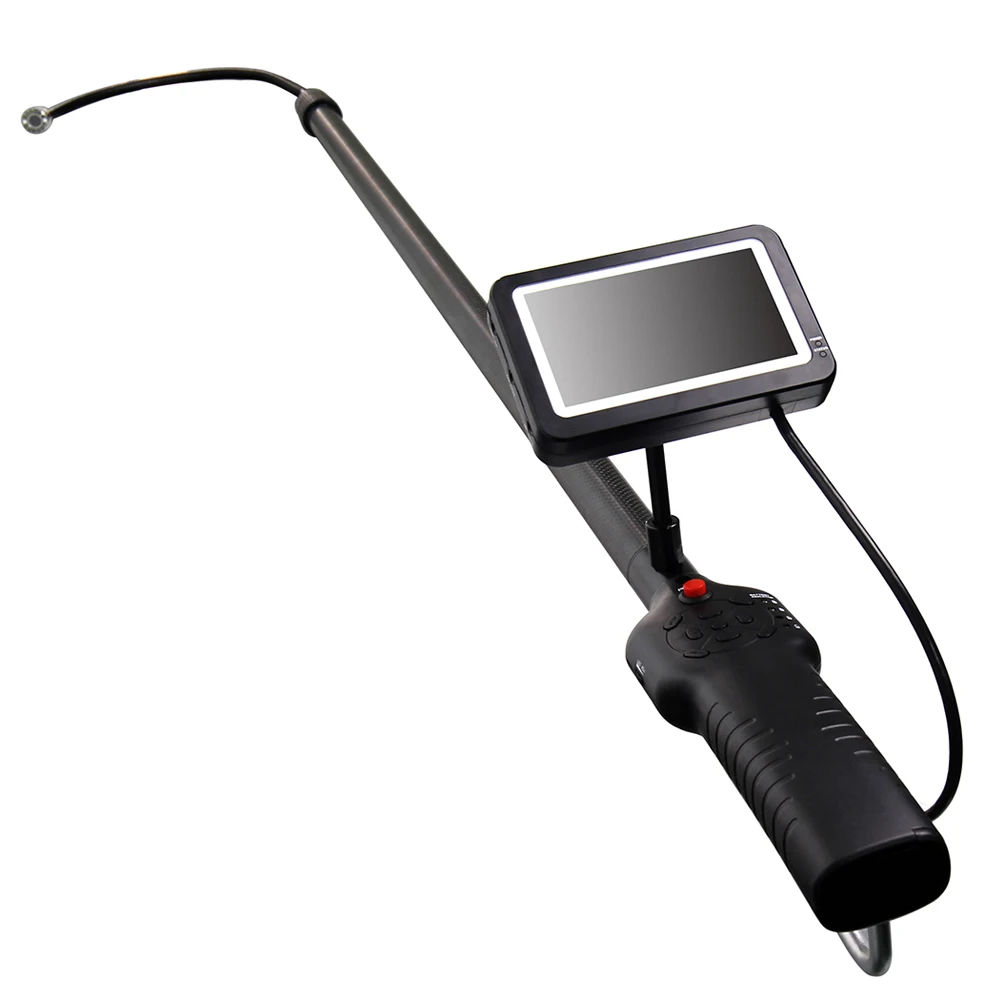 

23mm Snake Inspection Camera Video Endoscope Borescope Monitor telescopic pole inspection camera flexible carbon pole
