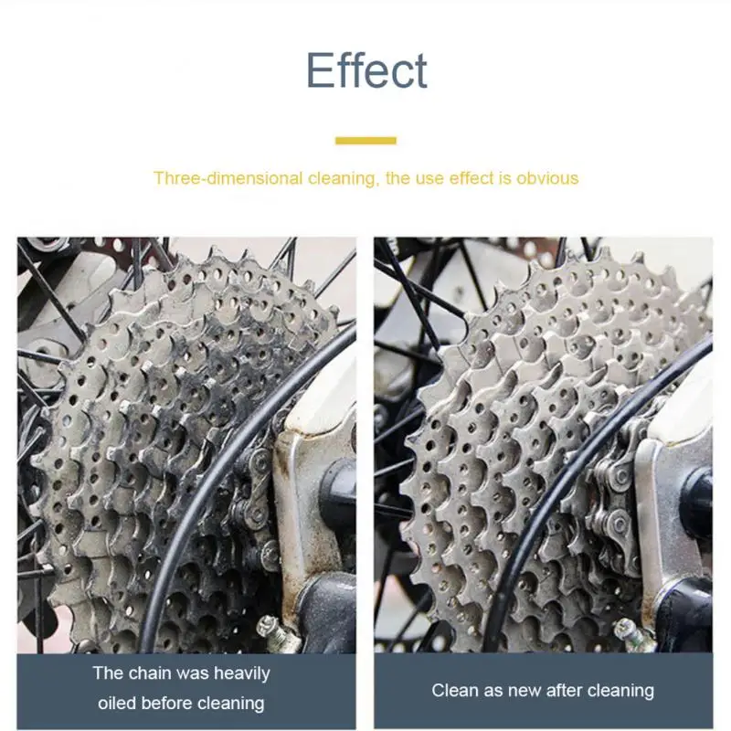 Пластиковая велосипедная мотоциклетная цепь щетка для чистки шестерен