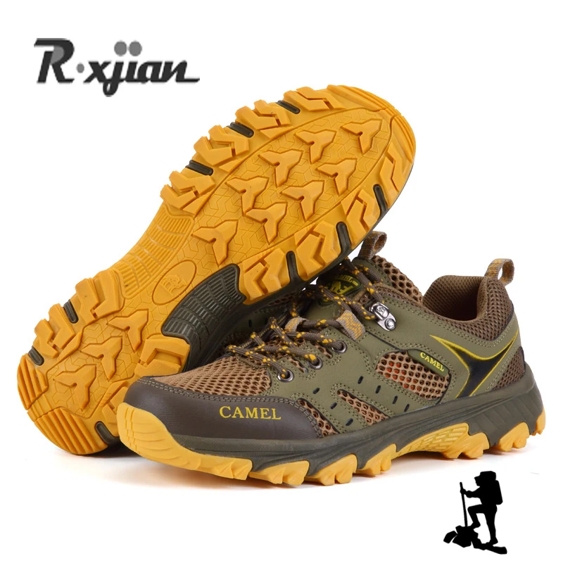 

2022 New Trekking Shoes Couple Men Hiking Shoes Waterproof Non Slip Climbing Camping Trekking Outdoor Women Breathable Footwear