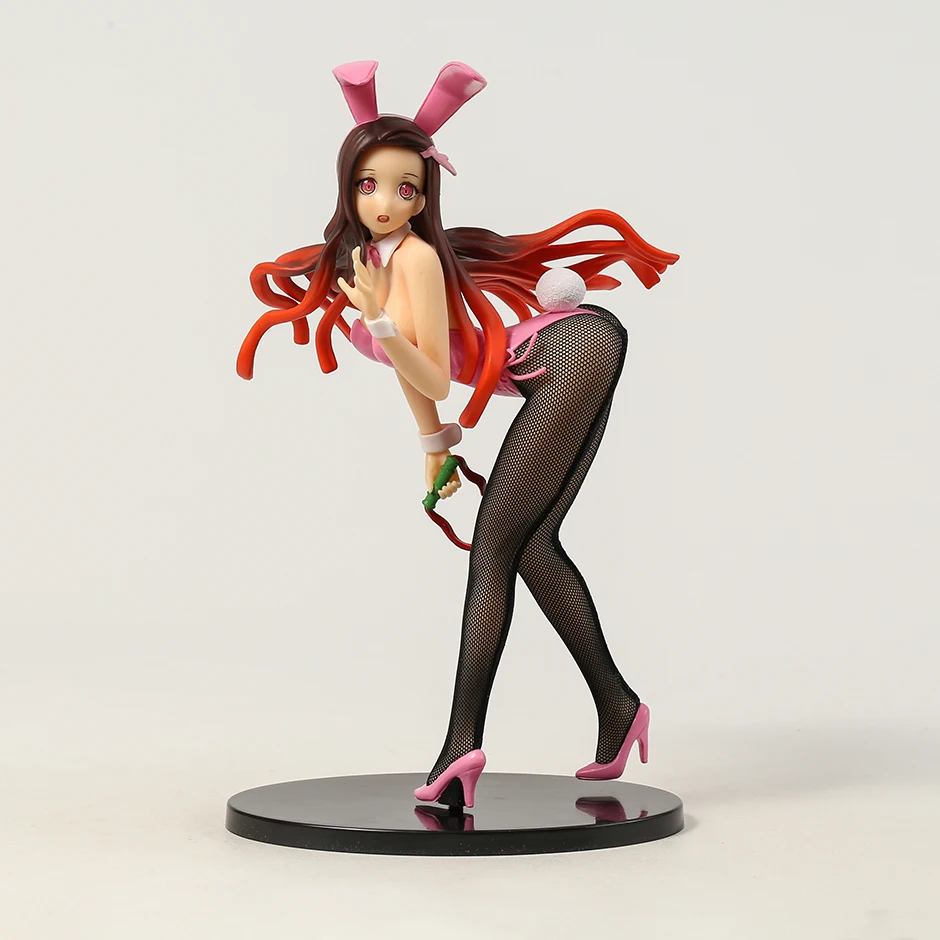 

Demon Slayer Kamado Nezuko Bunny Ver. PVC Model Doll Toy Colletible Figurals