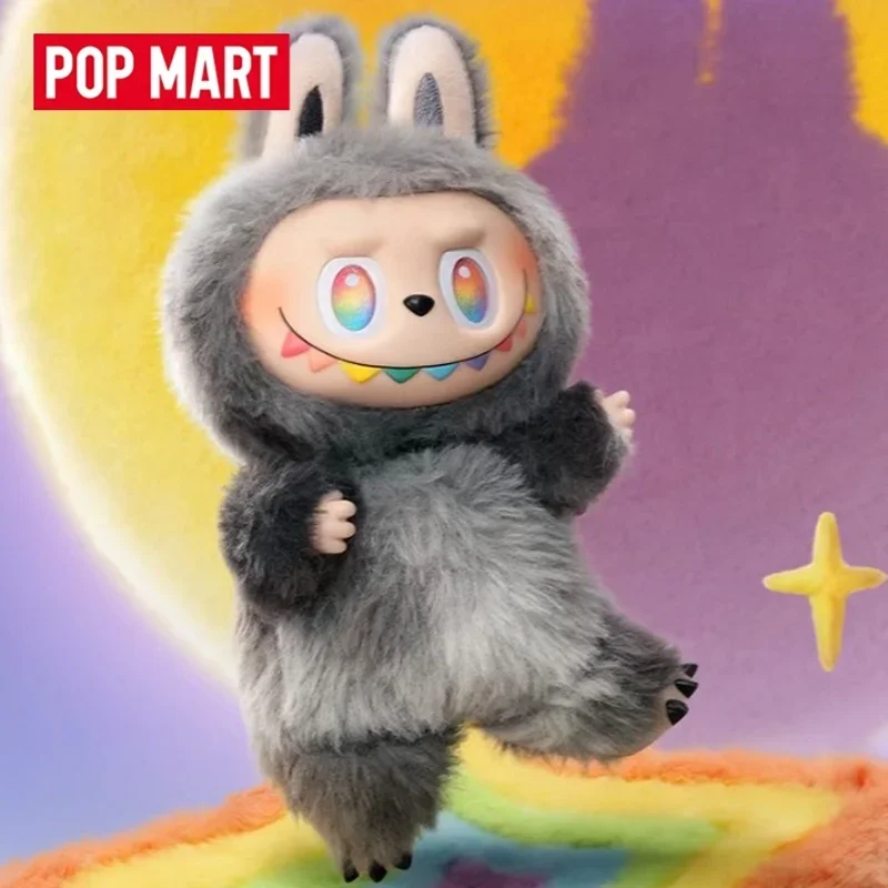 Фото POPMART LABUBU3.0 Big Into Energy Series, плюшевая слепая коробка, игрушки, куклы, милые фигурки, украшения, сюрприз, подарок на день рождения №1
