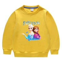 autumn kids clothes frozen elsa anna sweatshirts for 2 10y girls casual sport top s little girls clothing spring child clothes