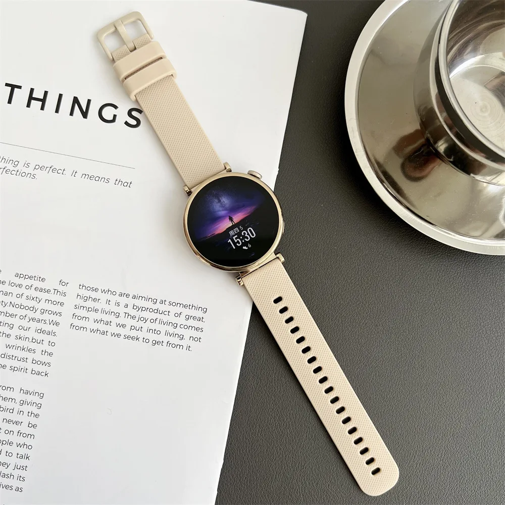 

Ремешок силиконовый для Samsung Galaxy Watch 6 5 4 40 мм 44 мм/4 6 Classic 46 47 мм/5 Pro 45 мм Huawei Band 18 мм 20 мм 22 мм