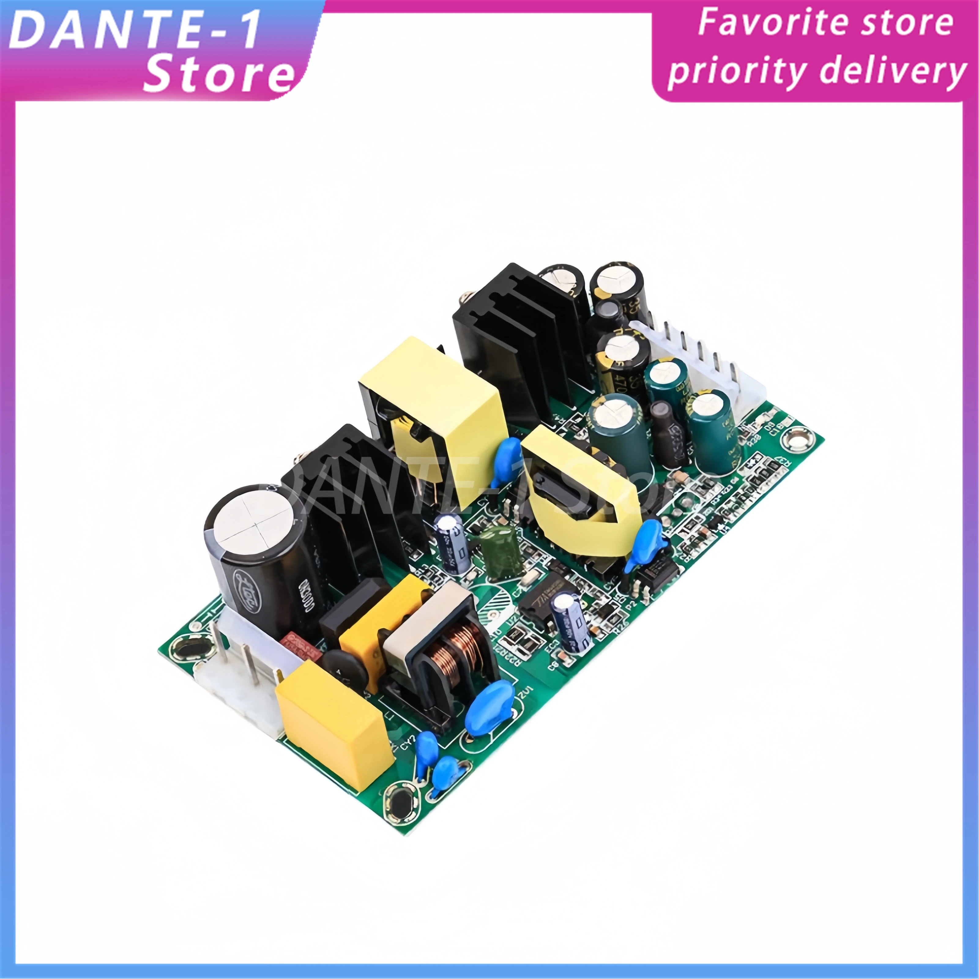 Плата импульсного источника питания с двойным выходом 12 В 3a5 3 А модуль 50 Вт