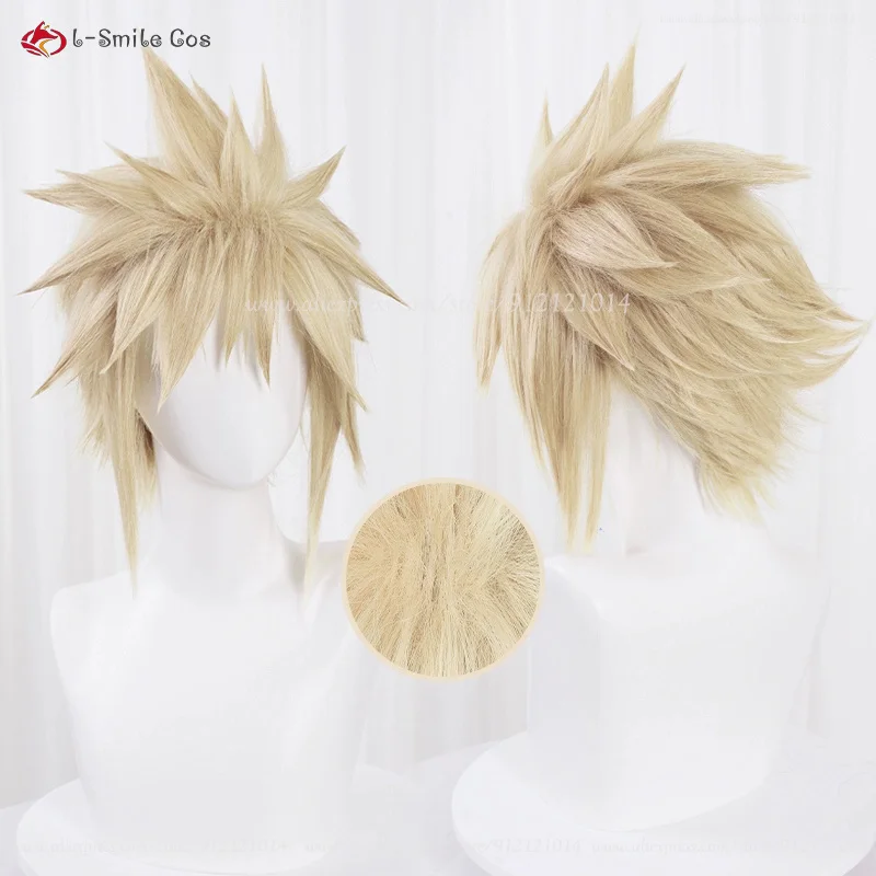 Парик для косплея FF7 термостойкие искусственные волосы из коротких