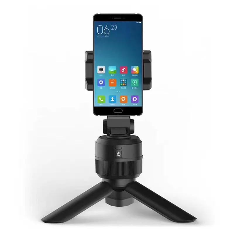 

2022 New Portable 360 Degree Rotation Smart Face Tracking Object Selfie Stick LIve Tripod Phone Holder For Vlog Video Hot Sale