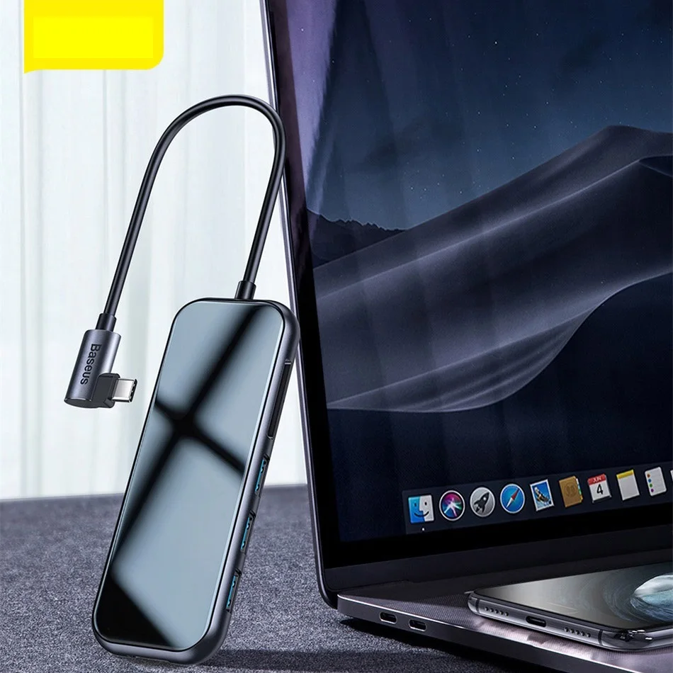 

USB-разветвитель Baseus для ноутбука, USB-разветвитель