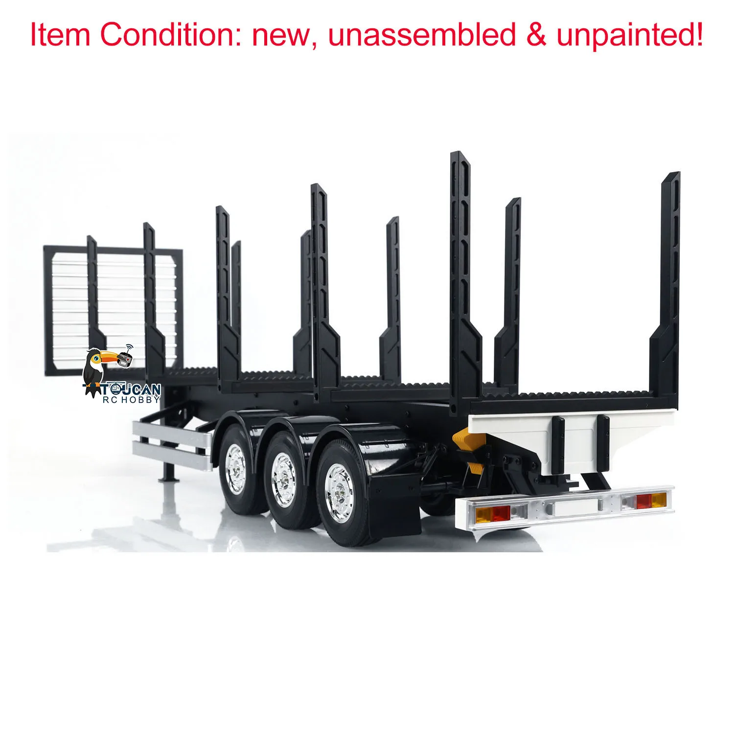 Полуприцеп TOUCAN 3Axle Wood 1/14 уличная игрушка для мальчиков радиоуправляемый грузовик