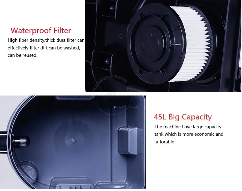 forВысококачественный сухой пылесос с поворотной кнопкой беззвучный для дома