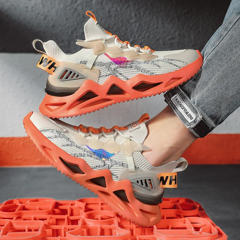 

New 2022 Spring and Autumn Fashion Trend Comfortable Breathable Men's Sports Casual Shoes Men's Sports Casual Shoes Size 39-44