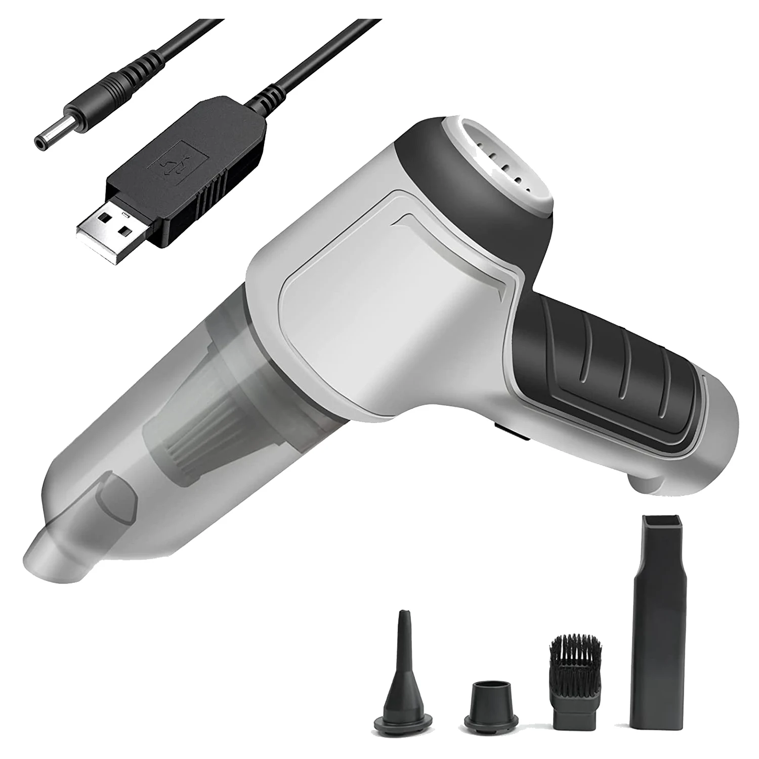 

Car Vacuum Cleaner - Mini Handheld Cordless Vacuum Cleaner, Car Vacuum High Power, Handheld Vacuum Dry Wet Cleaning