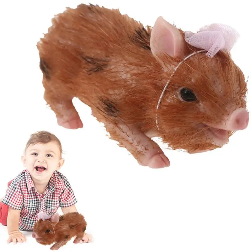 

Silicone Piglet Silicone Piglet Miniature Pig Figurines Toys Realistic Baby Pigs Animals Cake Toppers Birthday Gifts For Boys