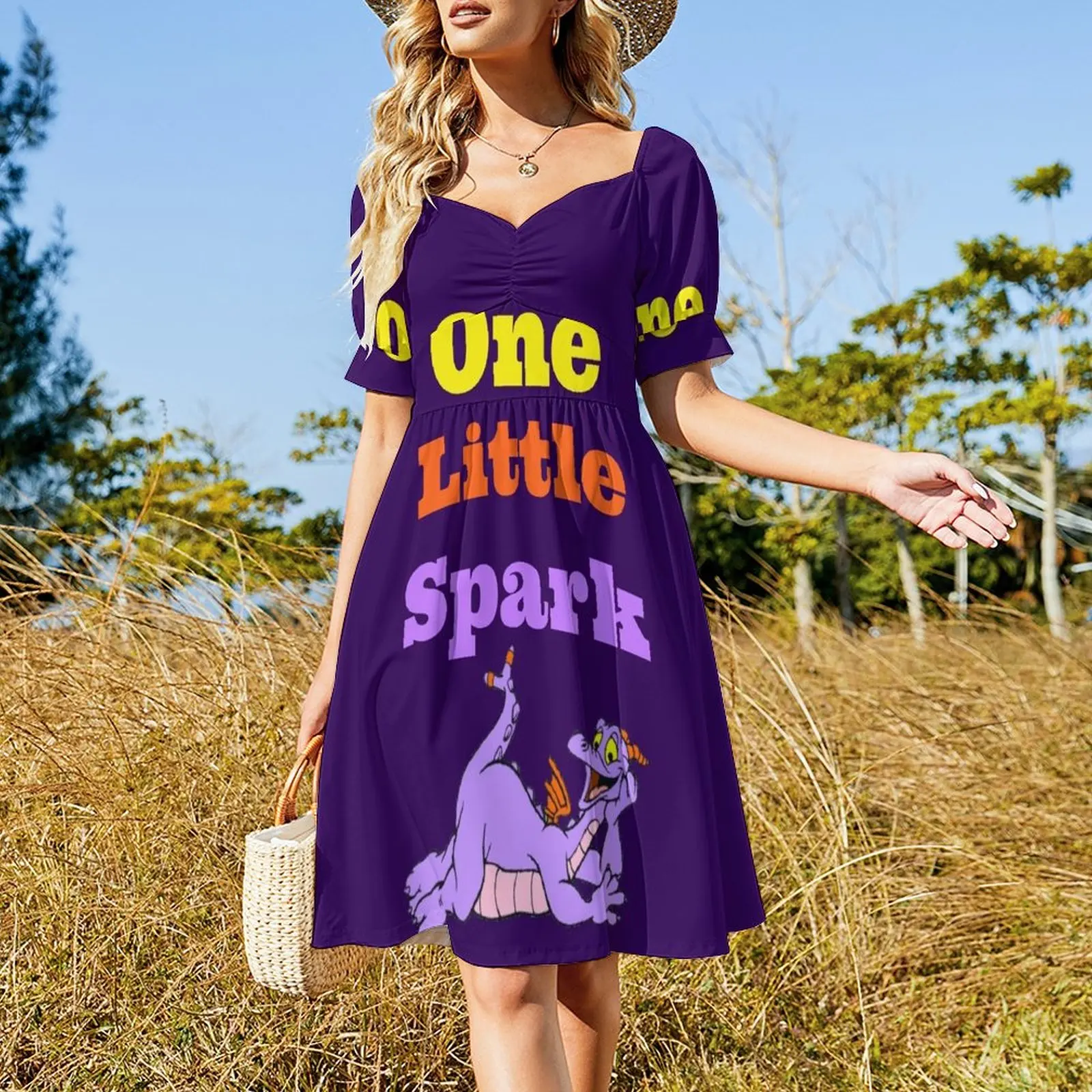 Figment One Little Spark нижнее платье без рукавов Роскошные платья Пляжные наряды для