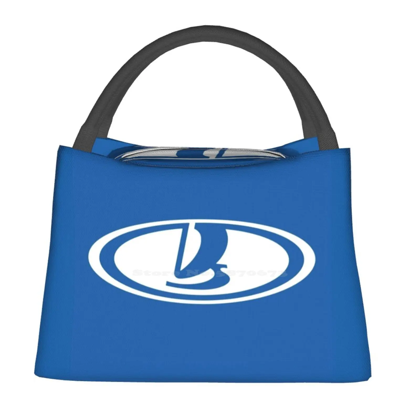 

Переносная сумка-холодильник с логотипом Лада, автомобильная сумка-тоут для Лада, с логотипом автомобильной компании, с голубым парусом