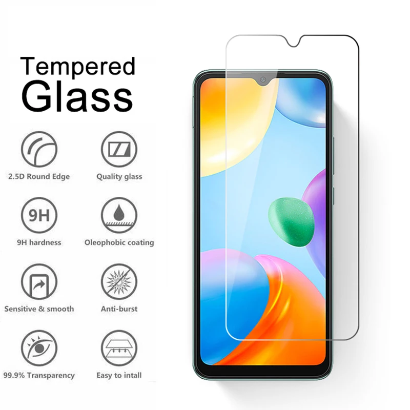 Чехол для Xiaomi Redmi 10C с тройной защитой камеры и экрана, закаленное стекло, защитная пленка для Redmi10C, NFC на Redmy 10 C 9C.