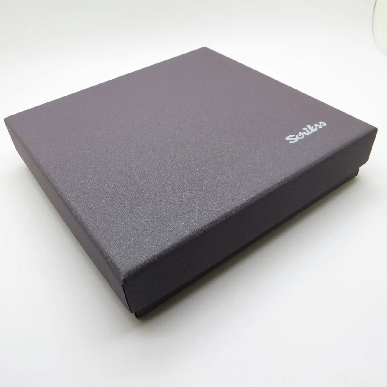 Scrikss Leather Stand Black Chrome Gift Set MD-2060 | Wallet + Pen İsme Custom pen Hediyelik Se