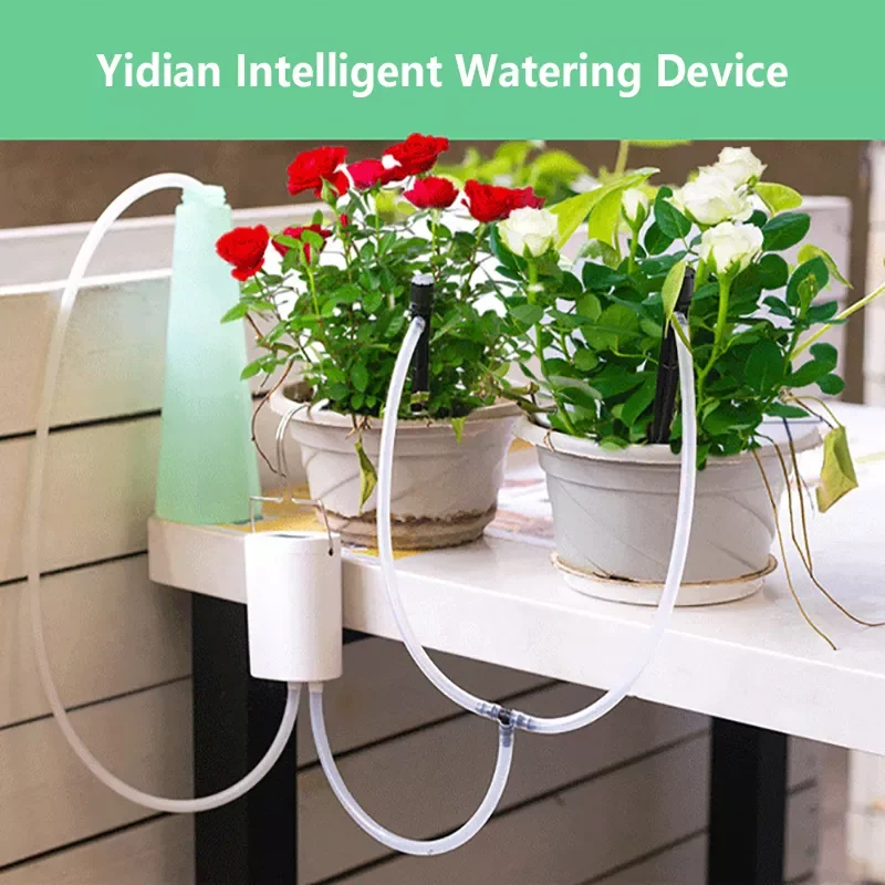 

2022JmtIntelligent Garden Automatic Watering Pump Controller Indoor Plants Drip Irrigation Device Water Pump Timer System Solar
