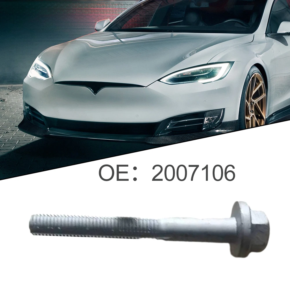 

2007106,1027351-00-C Alignment Bolt For Tesla Model S X Front Lower Control ABS Black Car Front Lower Control Bolt Accessories