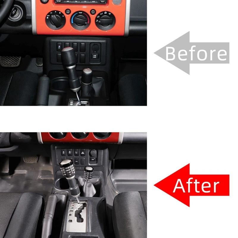 Для Toyota FJ Cruiser 2007-2021 ручка переключения передач накладка декоративные аксессуары