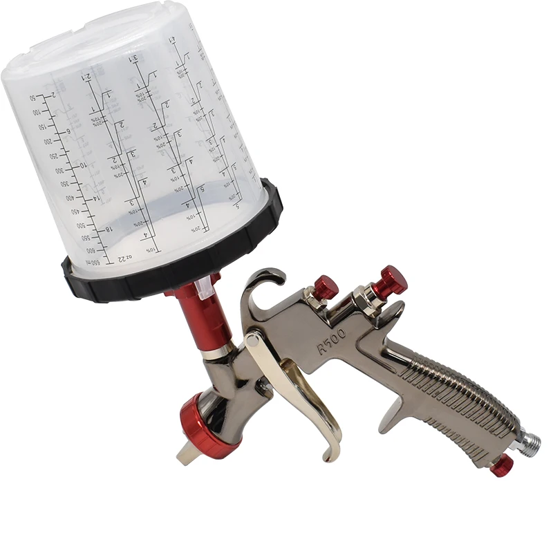 Пистолет-распылитель LVLP R500 Автомобильный пистолет-распылитель с набором сопел 1 7