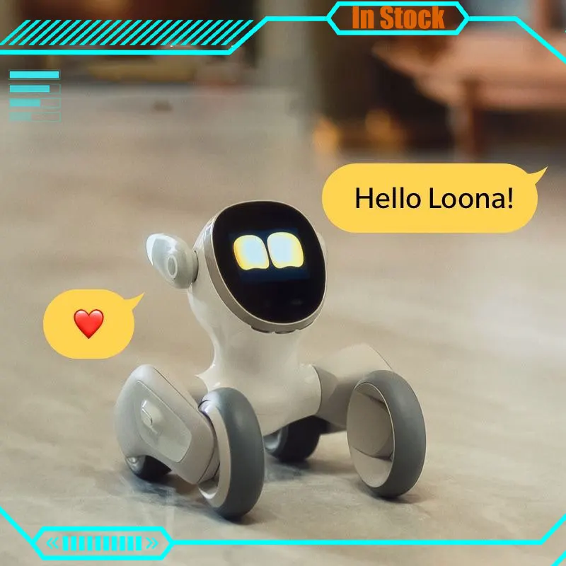 Loona умный робот собака интеллектуальный искусственный электронный сопровождает