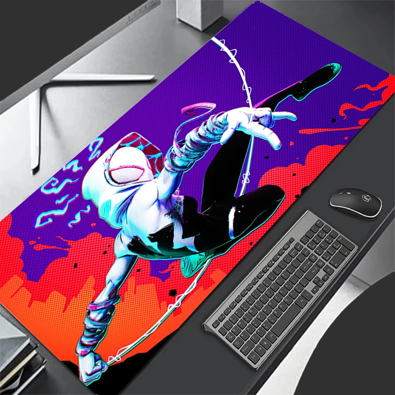 

Spider-Man Gaming Mouse Pad Game Mats Gaming Desk Accessories Soft 900x400 Playmat 500*1000 Xxl Mouse Mat HD Laptop Carpet Cool