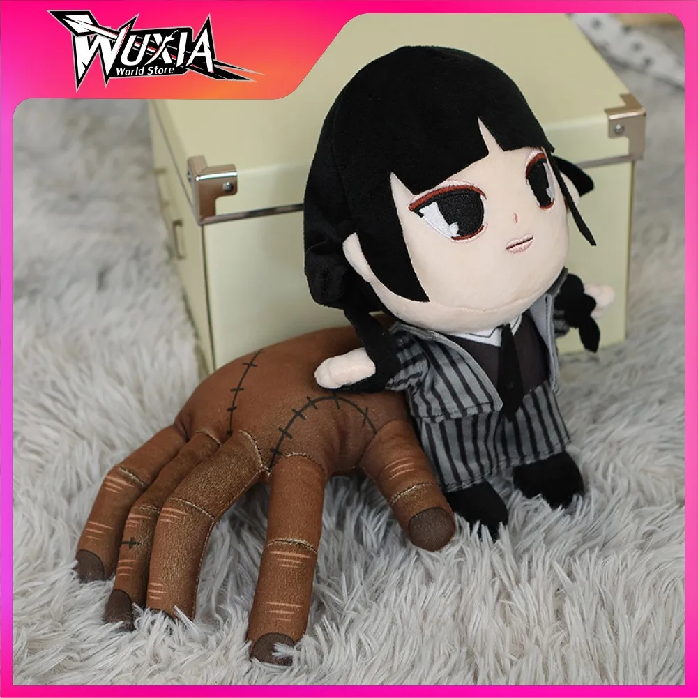 

Wednesday Addams Movie Peripheral Plush THING Plush Stuffed Cute Kawaii Creative Home Decoration Doll Soft Toys for Kid Gifts