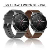 22mm original leather strap for huawei watch gt 2 pro wrist band watchband for huawei gt2 pro bracelet replacement accessories