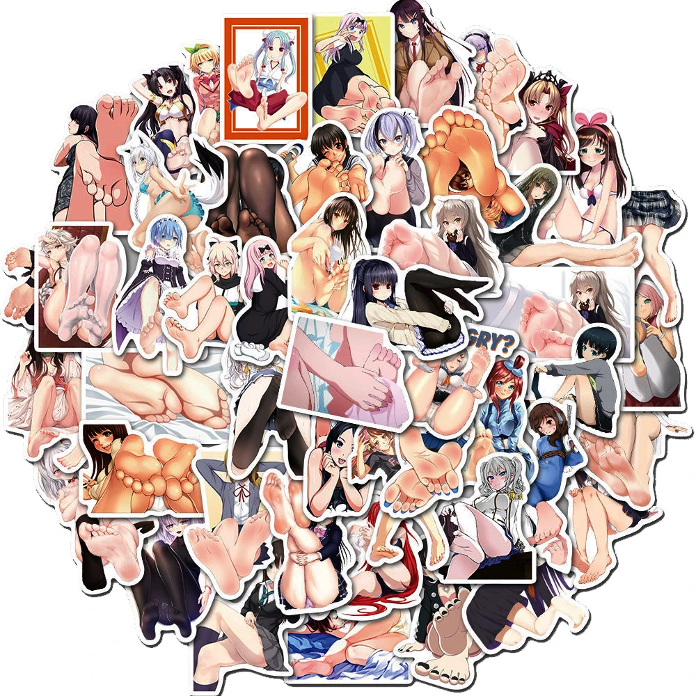 

10/30/50pcs Anime Sexy Stickers for Adults Hentai Sexy Girl Waifu Stickers for Car Motorcycle Laptop Bike Skateboard Cool Decal