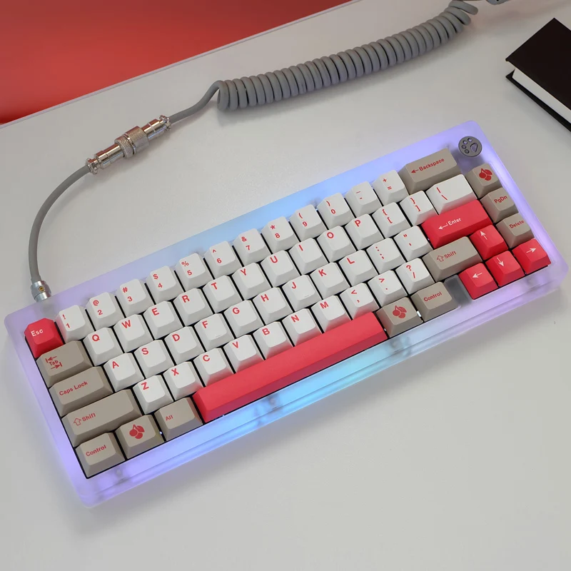 

150 Keys/set GMK Red Alert Keycaps PBT Dye Sublimation Key Cap Cherry Profile English/Russian Keycap With 1.75U 2U Shift