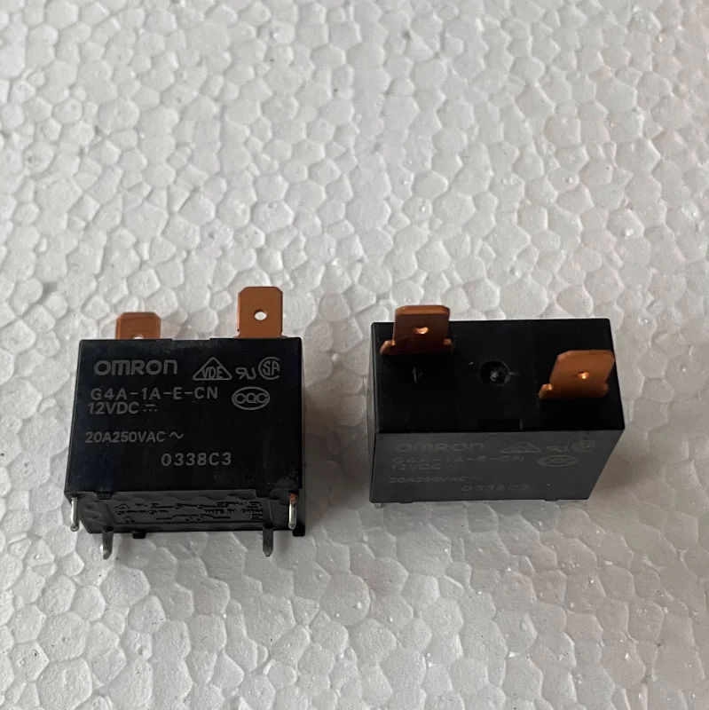 (5 шт.) Совершенно новое оригинальное реле G4A-1A-E-CN-DC12V 12VDC, 4-контактное, 1 комплект, нормально открытое, 20А. (art.: 3920dc323a6ff) - 3920dc323a6ff