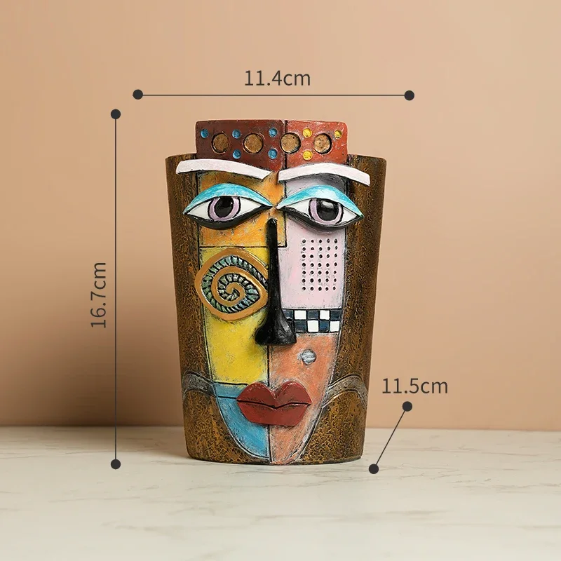 

Цветочный горшок Picasso Brutalist из резины